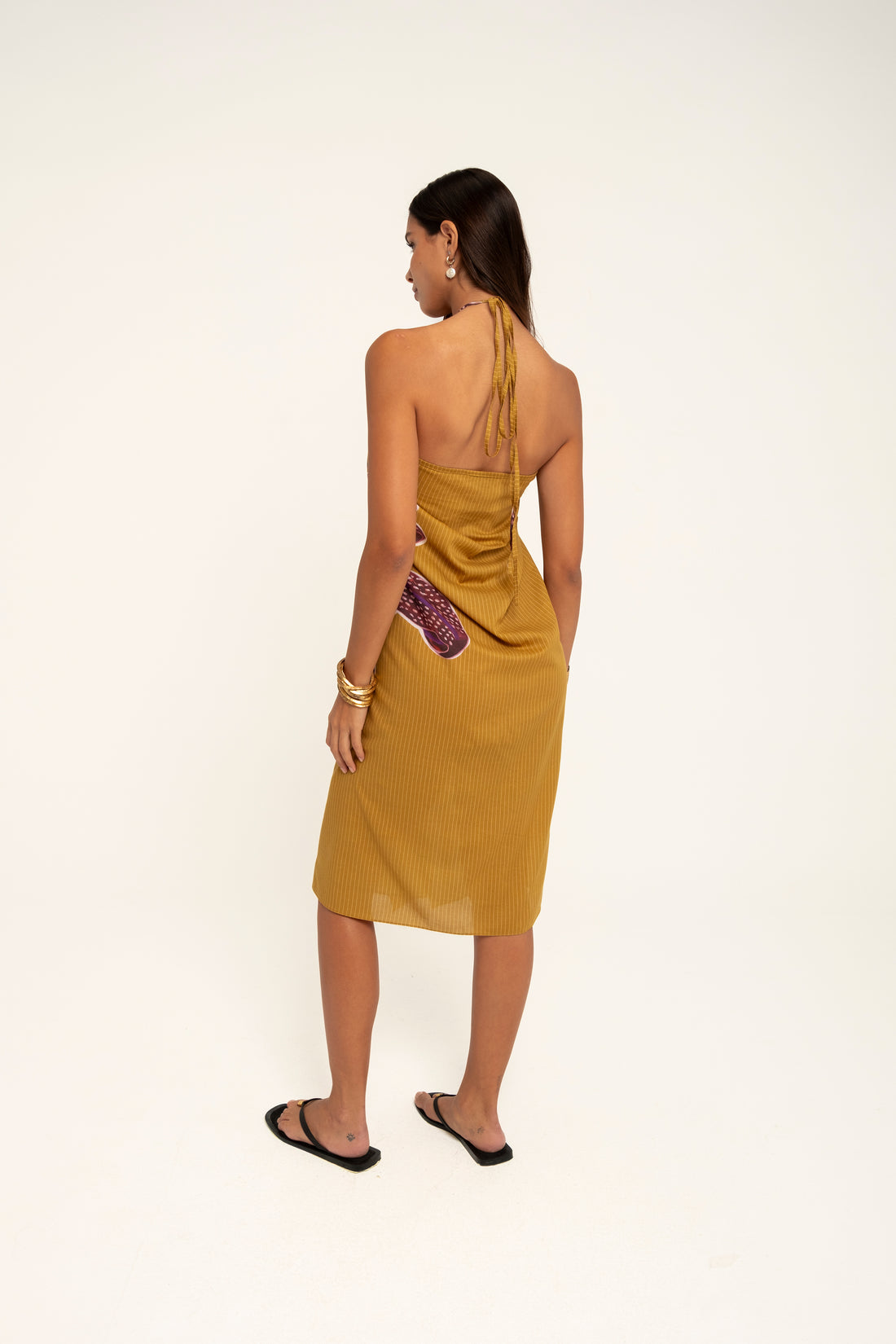 TIGER LILLY COTTON WRAP PAREO IN OLIVE