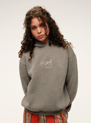 AD ASTRA OVER-SIZED EMBROIDERED HOODIE